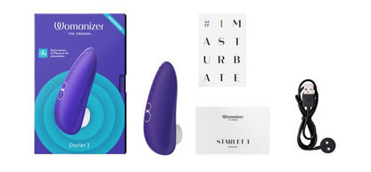Womanizer - Starlet 3 入門級陰蒂吸啜器 - 靛藍色