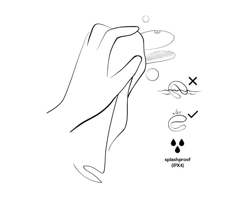 We-Vibe - Sync Lite 情侶共用震動器 - 水藍色