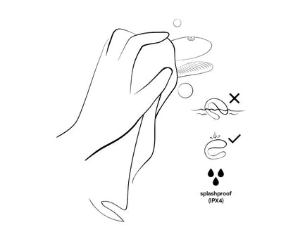 We-Vibe - Sync Lite 情侶共用震動器 - 水藍色