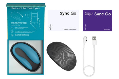 We-Vibe - Sync Go 情侶共用震動器 - 藍色