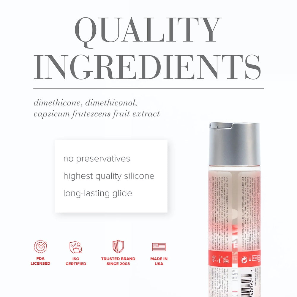 JO - 擁抱溫暖 多合一性感按摩潤滑劑 - 120ml