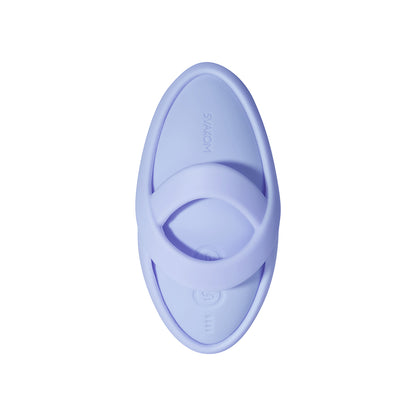 SVAKOM - Echo 2 APP控制柔軟指尖震動器 - 天藍色