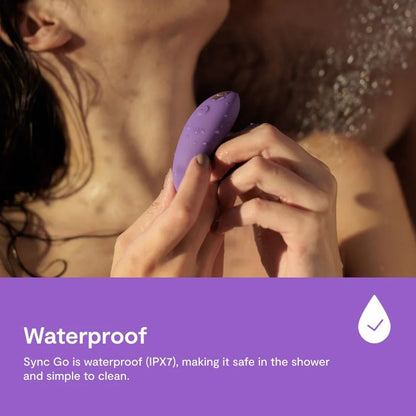 We-Vibe - Sync Go 情侶共用震動器 - 淺紫色