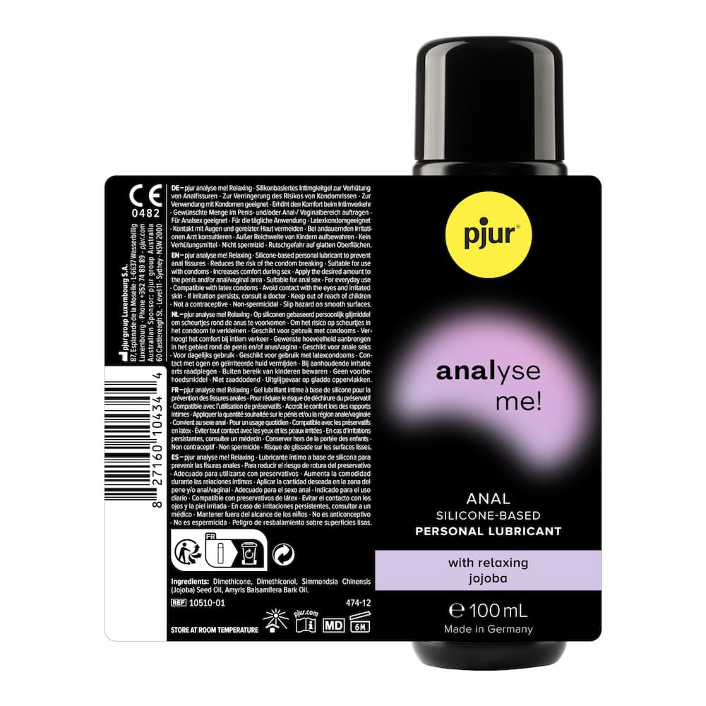 Pjur - Analyse me! 後庭專用Jojoba Oil矽性潤滑液 - 100ml