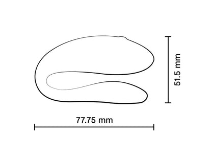 We-Vibe - Sync Lite 情侶共用震動器 - 水藍色