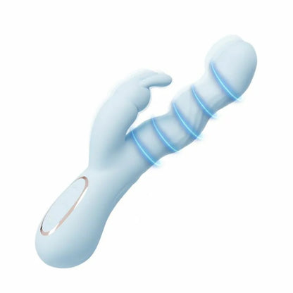 MyToys - MyWave 蠕動震動按摩器 - 藍色