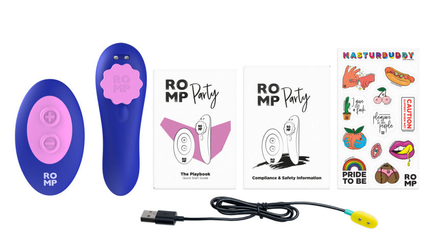 Romp - Party 振動器 - 紫色