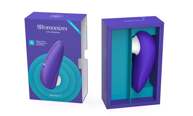Womanizer - Starlet 3 入門級陰蒂吸啜器 - 靛藍色