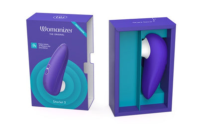 Womanizer - Starlet 3 入門級陰蒂吸啜器 - 靛藍色