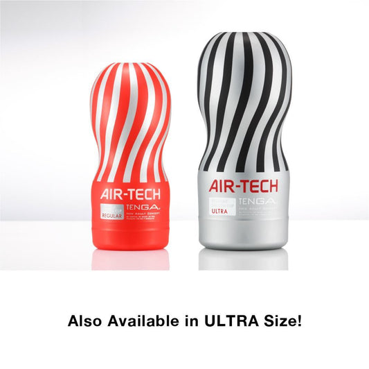 Tenga - Air-Tech 重複使用型真空杯 刺激型 - 黑色
