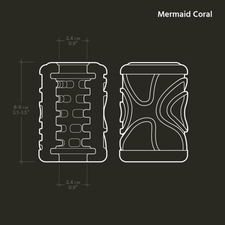 The Handy - Coral 珊瑚紋貫通式自慰套