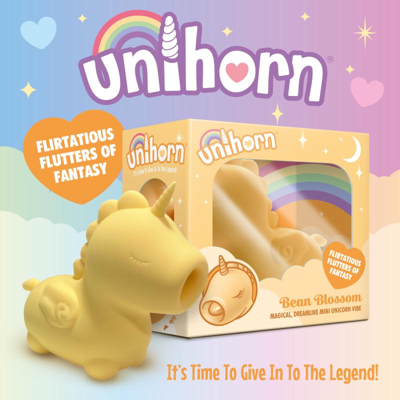 Unihorn 獨角獸震動器 Creative C - 黃色