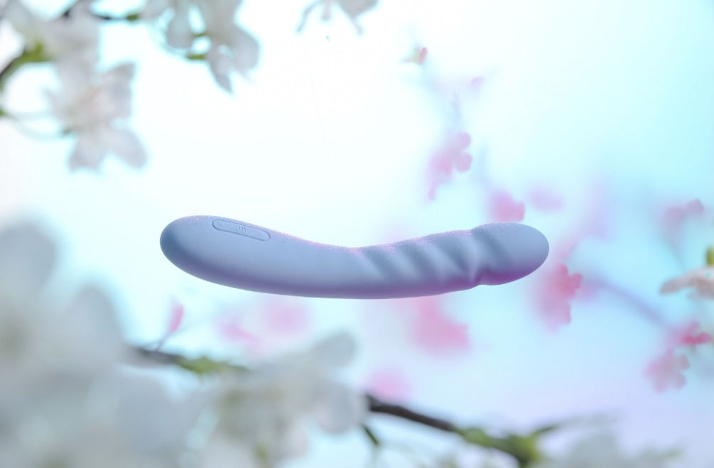 SVAKOM - Ava Neo APP 智能遙控 抽插式震動棒 - 粉藍色