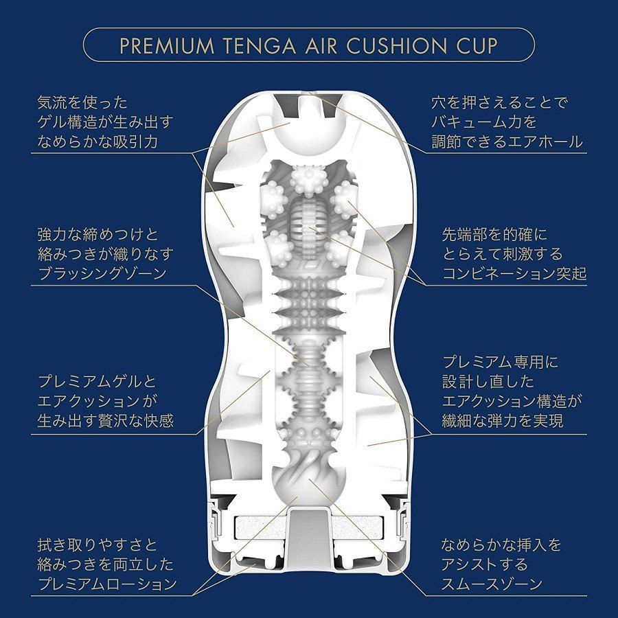 Tenga - Premium 氣墊飛機杯