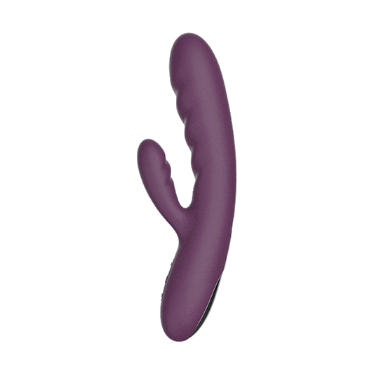 SVAKOM - Avery 抽插式兔仔震動棒 - 粉紫色