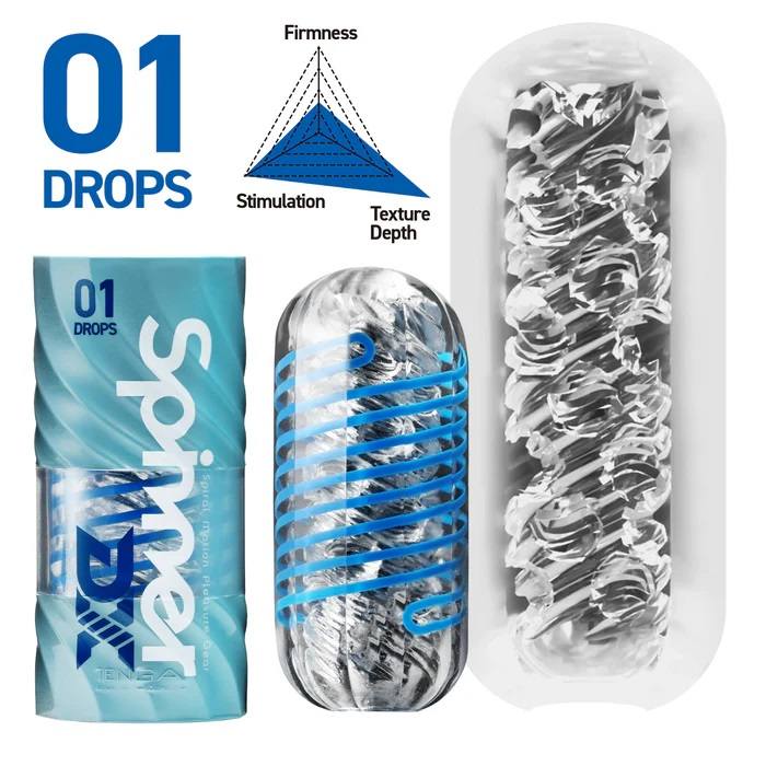 Tenga - Spinner DX 01 極上迴旋杯 翻騰球