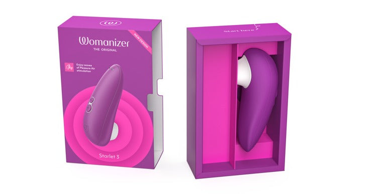 Womanizer - Starlet 3 入門級陰蒂吸啜器 - 紫色