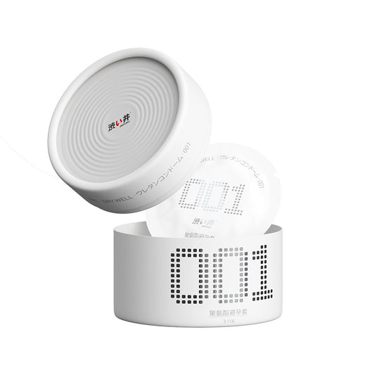 Drywell - 0.01 超薄 PU安全套 3件裝