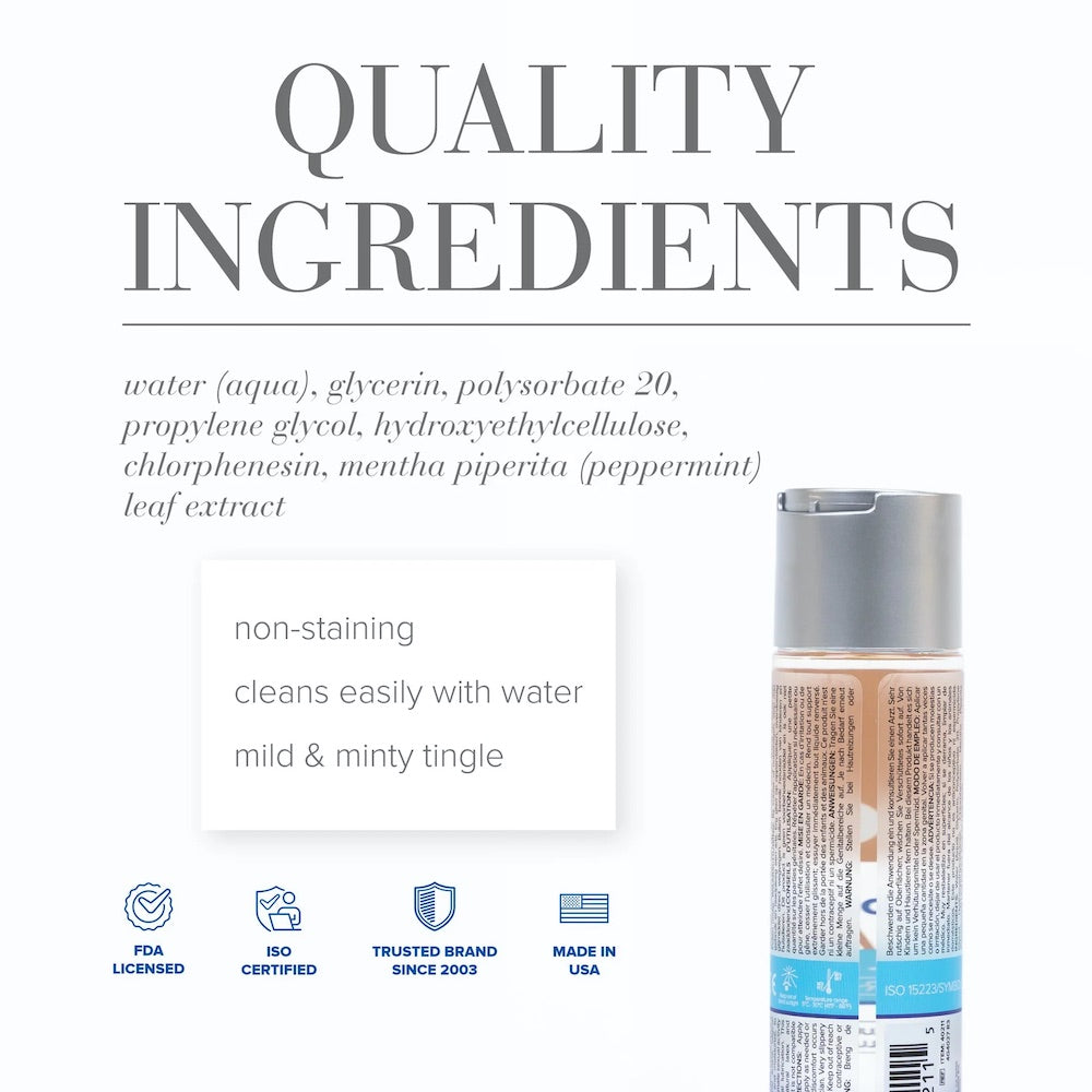 JO - H2O 冰感水性後庭潤滑劑 - 120ml