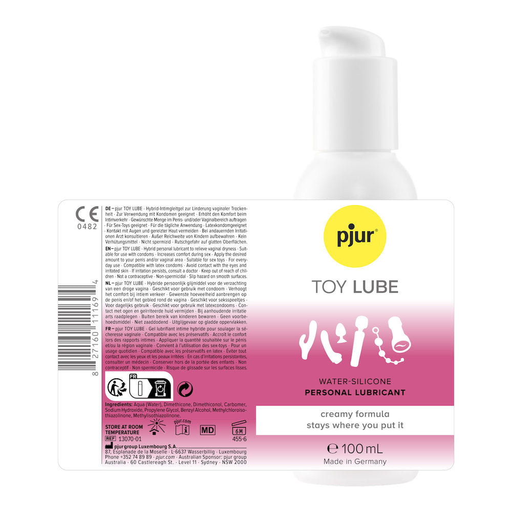 Pjur - 水矽混合乳液狀玩具潤滑劑 - 100ml