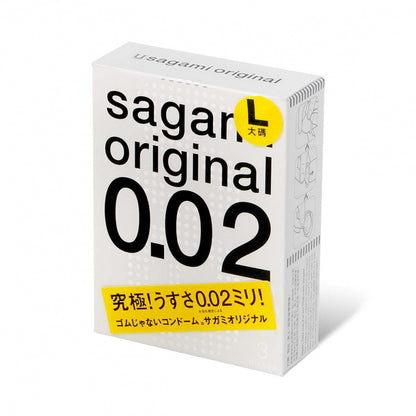 Sagami - 相模原創 0.02 大碼 3片裝