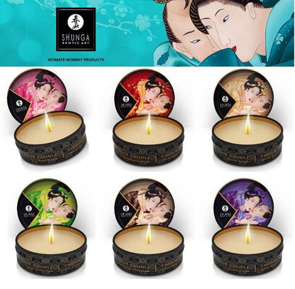 Shunga - 熱帶水果按摩蠟燭 - 30ml