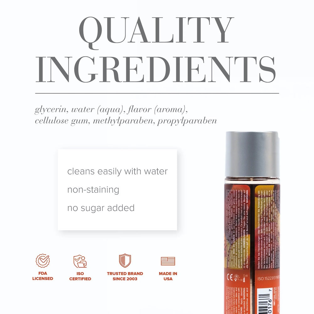 JO - H2O 蜜桃味水性潤滑劑 - 120ml