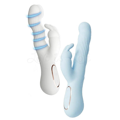 MyToys - MyWave 蠕動震動按摩器 - 藍色