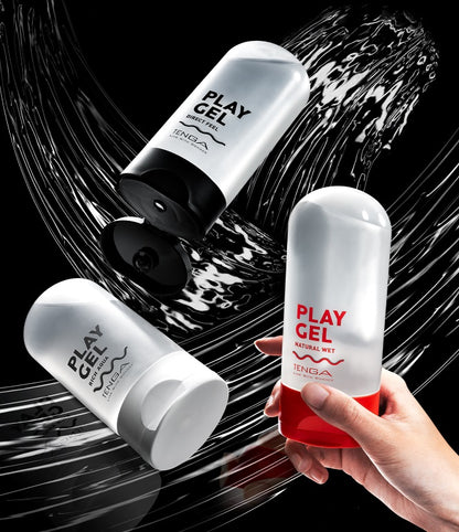 Tenga - Play Gel 自然水潤潤滑劑 - 紅色 - 160ml