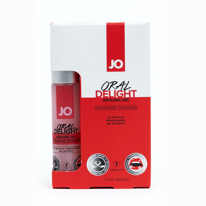 JO - 草莓味口交用減敏劑 - 30ml